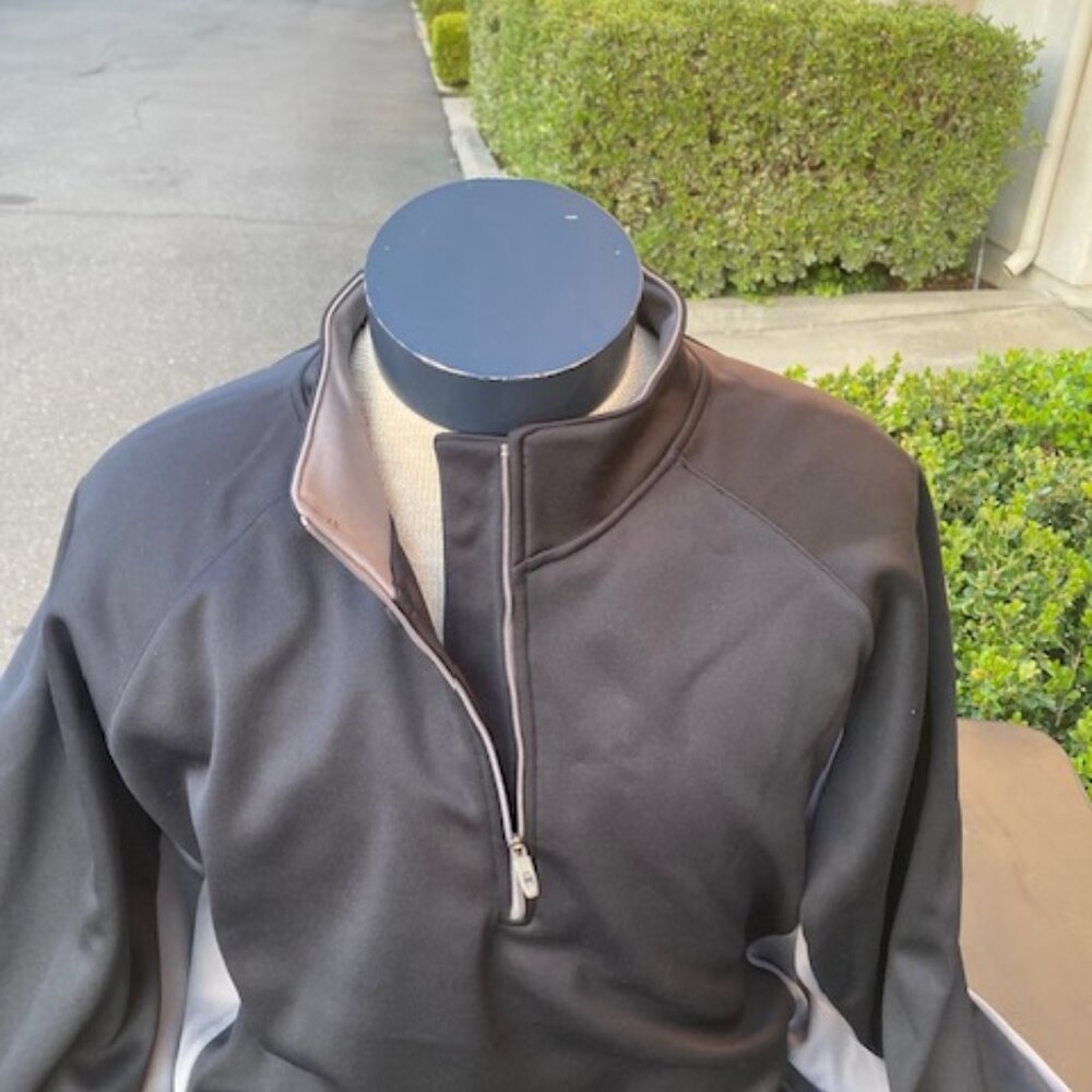 Men's Champion 1/4 zip pullover soft shell Fleece lined Jacket, X Large, New